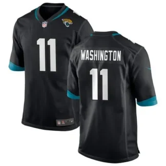 Youth Jacksonville Jaguars #11 Parker Washington Black Team Game Jersey