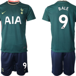 Men 2020-2021 club Tottenham away 9 green Soccer Jerseys