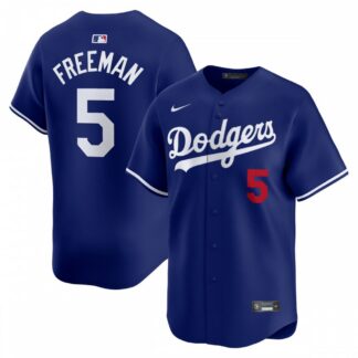 Freddie Freeman Los Angeles Dodgers Nike Alternate Limited Player Jersey – Royal