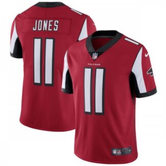 Men's Atlanta Falcons #11 Julio Jones Red Vapor Untouchable Limited Stitched NFL Jersey Y0XH