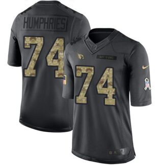 Nike Arizona Cardinals #74 D.J. Humphries Black Men’s Stitched NFL Limited 2016 Salute to Service Jersey