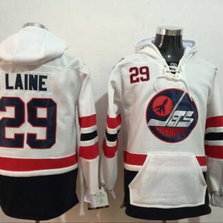 Winnipeg Jets #29 Laine White 2017 Winter Classic Stitched NHL Hoodie
