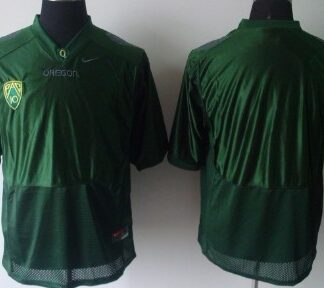 Men's Oregon Ducks Customized Green Pro Combat Jersey