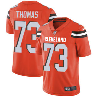 Nike Cleveland Browns #73 Joe Thomas Orange Alternate Men’s Stitched NFL Vapor Untouchable Limited Jersey