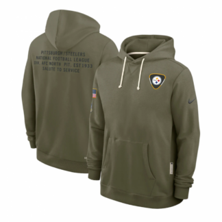 Pittsburgh Steelers Salute to Service Sideline Dominant Force NFL Pullover Hoodie