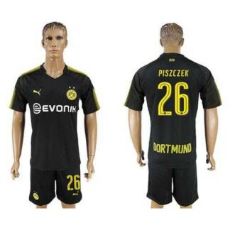 Dortmund #26 Piszczek Away Soccer Club Jersey