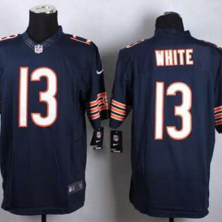 Nike Chicago Bears #13 Kevin White 2015 NFL Draft 7th Overall Pick Navy Blue Limited Jersey