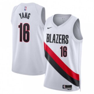 Hansen Yang Portland Trail Blazers Nike Unisex White Swingman Jersey - Association Edition