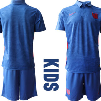 2021 European Cup England away Youth soccer jerseys