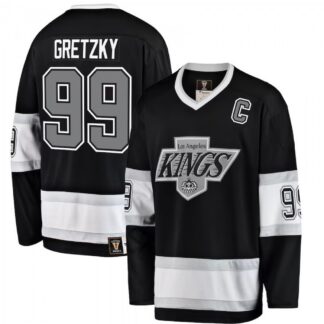 Wayne Gretzky Los Angeles Kings Premier Breakaway Retired Player Jersey - Black