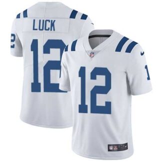 Nike Indianapolis Colts #12 Andrew Luck White NFL Vapor Untouchable Limited Jersey