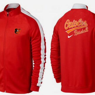 MLB Baltimore Orioles Team Logo 2015 Men Baseball Jacket (11)