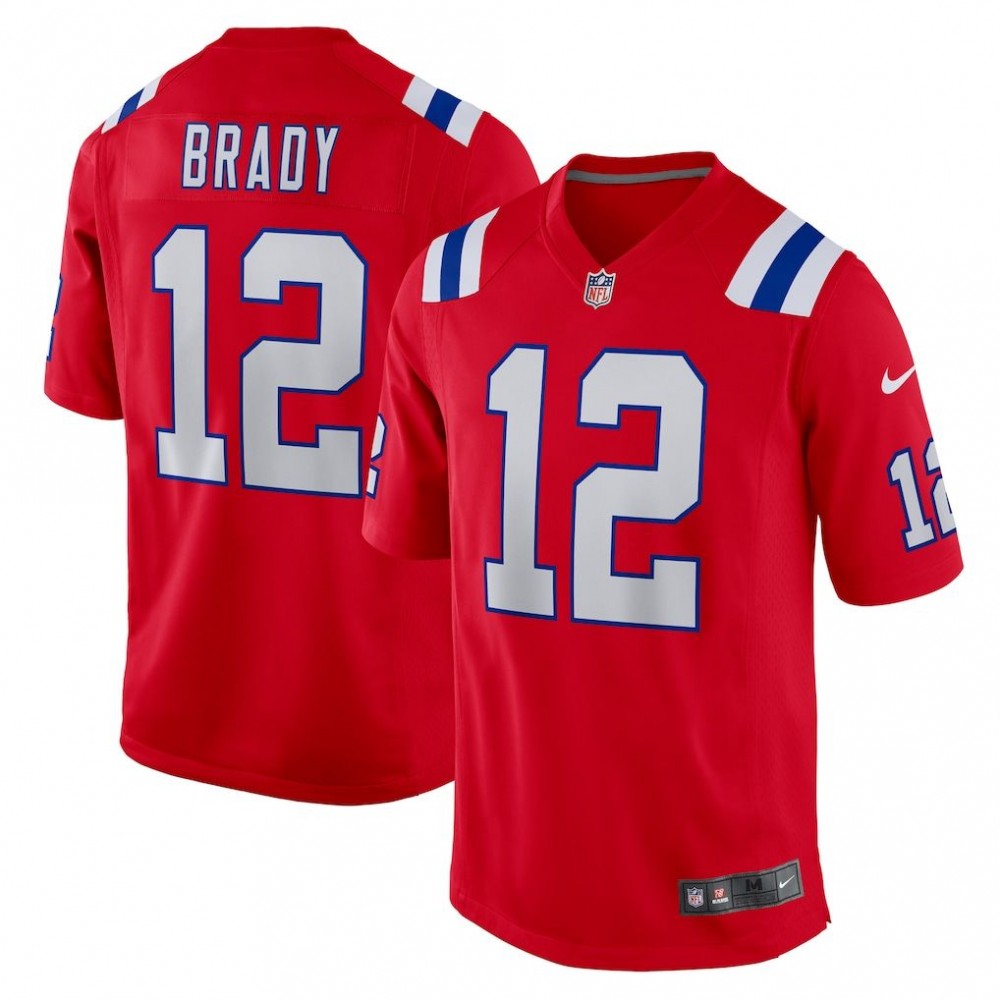 Tom Brady New England Patriots Nike Vapor F.U.S.E. Limited Retired Player Jersey - Red