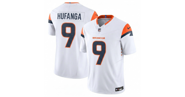 Talanoa Hufanga Denver Broncos Nike Mile High Collection Vapor F.U.S.E. Limited Jersey - White - Image 2