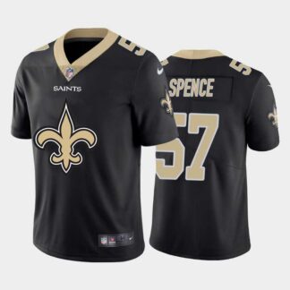 Nike Saints 57 Noah Spence Black Team Big Logo Vapor Untouchable Limited Jersey Dzhi
