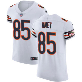Nike Chicago Bears #85 Cole Kmet White Men’s Stitched NFL New Elite Jersey