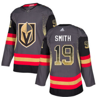 Men's Vegas Golden Knights #19 Reilly Smith Gray Drift Fashion Jersey