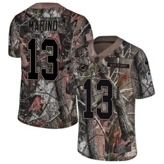 Nike Miami Dolphins #13 Dan Marino Camo Men’s Stitched NFL Limited Rush Realtree Jersey