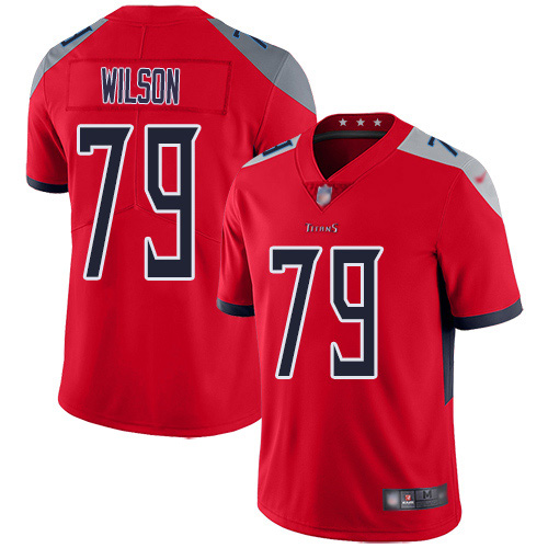 Nike Tennessee Titans #79 Isaiah Wilson Red Youth Stitched NFL Limited Inverted Legend Jersey
