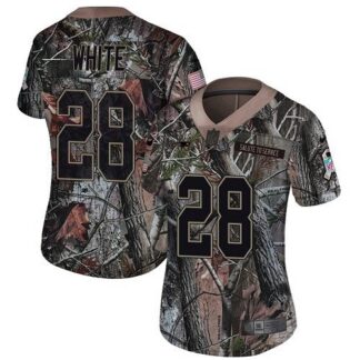 ultra‑ Nike New England Patriots #28 James White Camo Women’s Stitched NFL Limited Rush Realtree Jersey ‑uniform