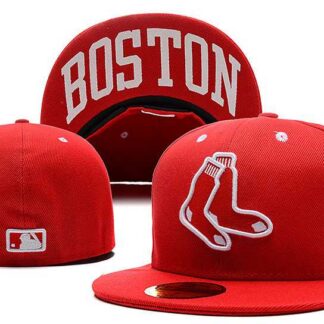 Boston Red Sox MLB Fitted Stitched Hats LXMY (8)