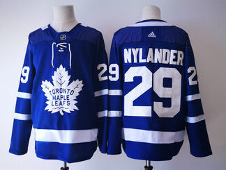 Men's Toronto Maple Leafs #29 William Nylander Royal Blue Home 2017-2018 Hockey Stitched NHL Jersey