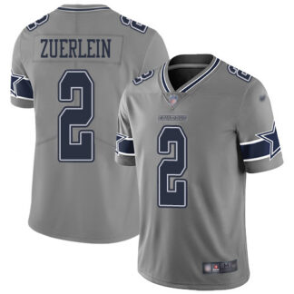 Nike Dallas Cowboys #2 Greg Zuerlein Gray Men’s Stitched NFL Limited Inverted Legend Jersey