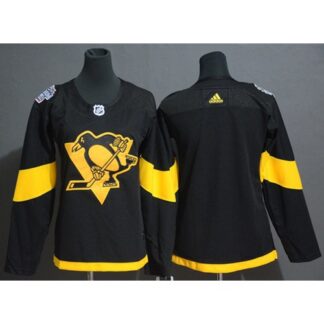 Adidas Pittsburgh Penguins Blank Black Authentic 2019 Stadium Series Stitched Youth NHL Jersey