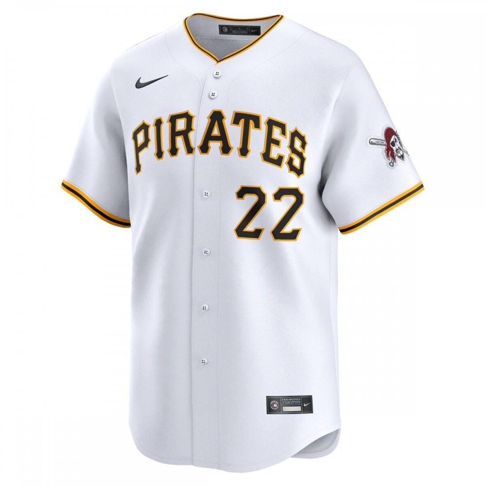 Andrew McCutchen Pittsburgh Pirates Nike Home Limited Player Jersey - White - Image 2