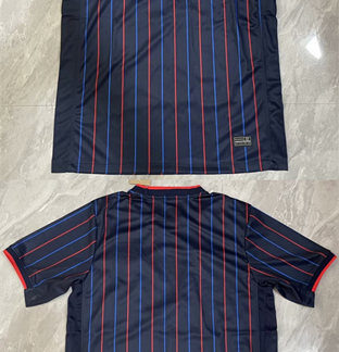 Men's United States Blank Navy Away Jersey