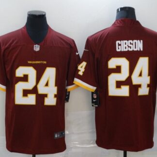 Men's Washington Redskins #24 Antonio Gibson Burgundy Red NEW 2020 Vapor Untouchable Stitched NFL Nike Limited Jersey