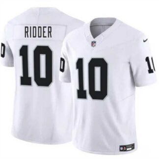 Men & Women & Youth Las Vegas Raiders #10 Desmond Ridder White 2024 F.U.S.E. Vapor Stitched Jersey