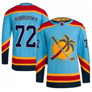 Sergei Bobrovsky Florida Panthers Reverse Retro 2.0 Jersey - Light Blue