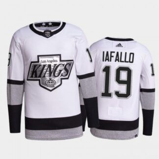 Adidas Los Angeles Kings #19 Alex Iafallo Men’s 2021-22 Alternate Authentic NHL Jersey – White Men’s