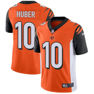 Nike Cincinnati Bengals #10 Kevin Huber Orange Alternate Men’s Stitched NFL Vapor Untouchable Limited Jersey