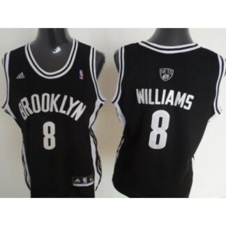 Cheap Women Brooklyn Nets 8 Deron Williams Black Swingman NBA Jerseys