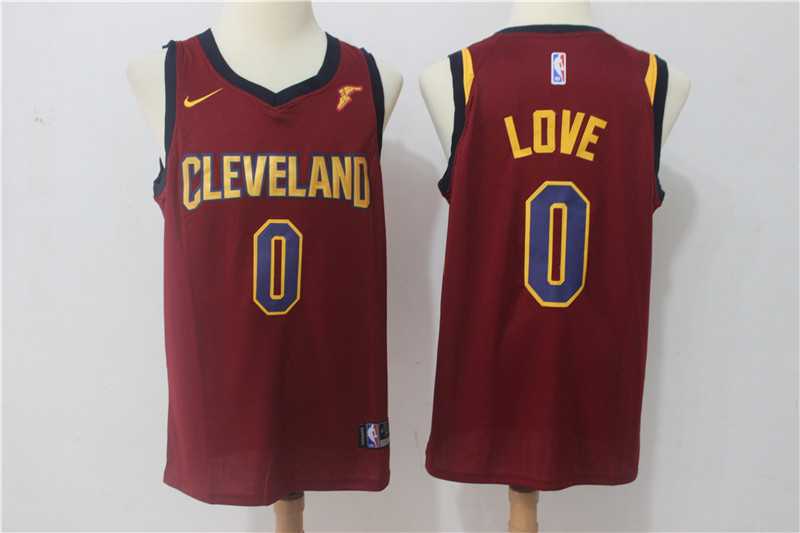 Nike Cleveland Cavaliers #0 Kevin Love Red Swingman Stitched NBA Jersey