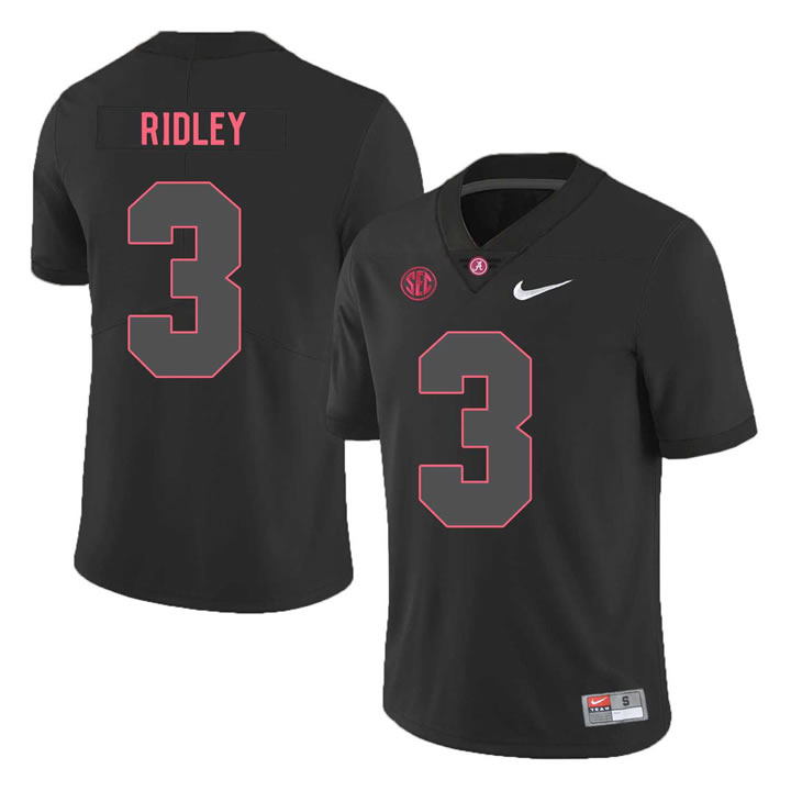 Alabama Crimson Tide 3 Calvin Ridley Black Shadow Nike College Football Jersey Dzhi
