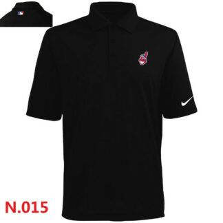 Nike Cleveland Indians 2014 Players Performance Polo Shirt-Black