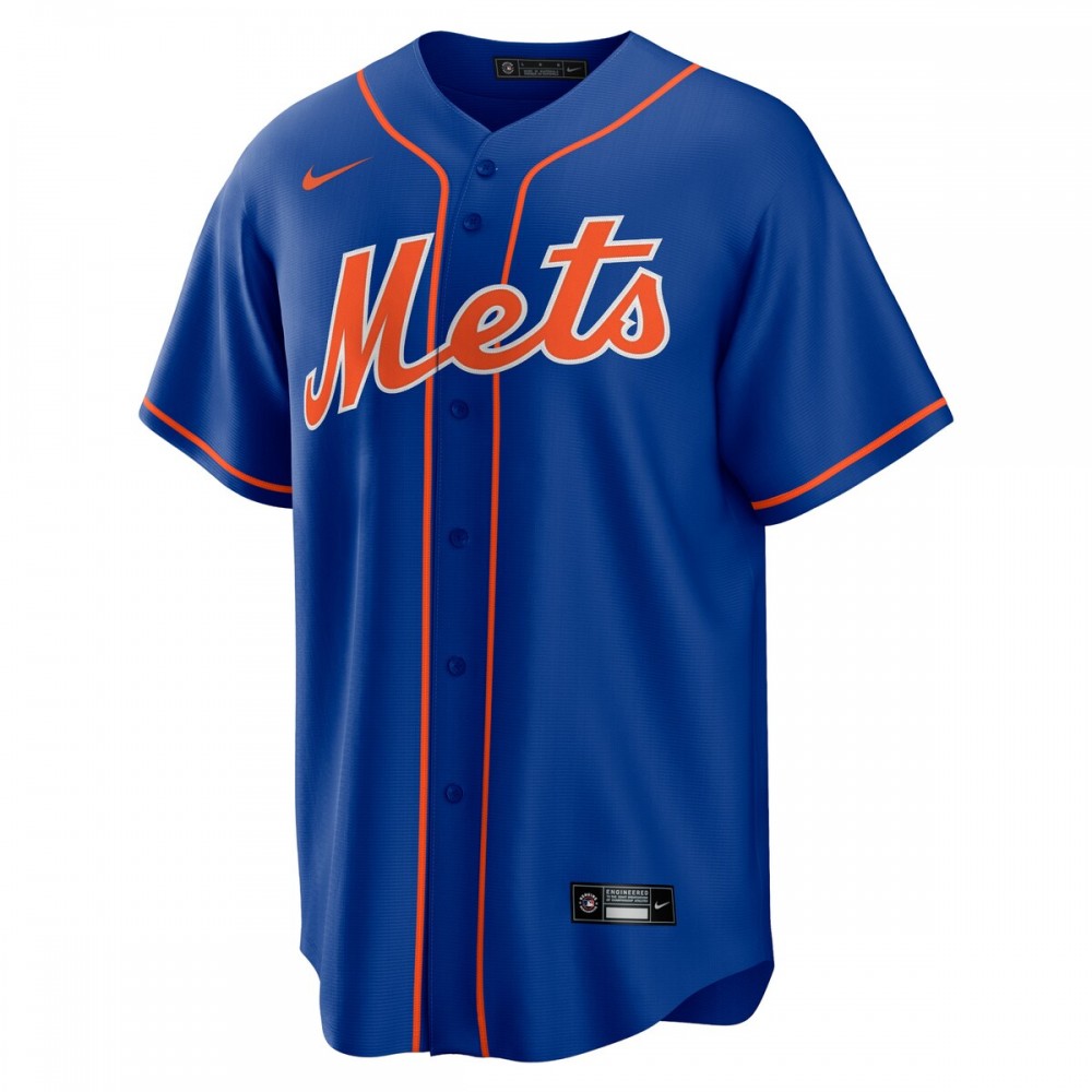 Francisco Lindor New York Mets Nike Alternate Replica Player Jersey - Royal - Image 2