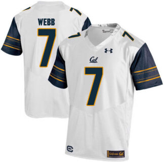 California Golden Bears 7 Davis Webb White College Football Jersey DingZhi