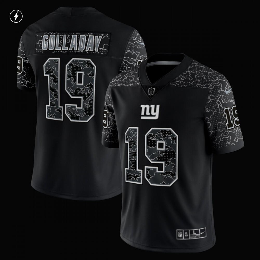 Kenny Golladay New York Giants Nike RFLCTV Limited Jersey - Black - Image 2