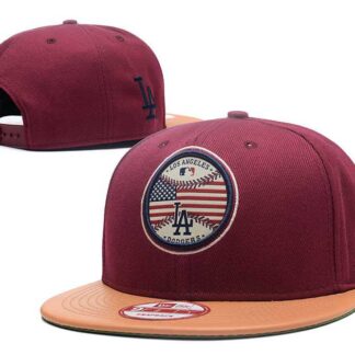 Los Angeles Dodgers Team Logo Adjustable Hat GS (7)