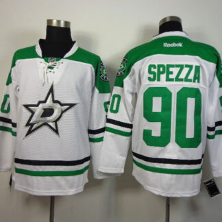Dallas Stars #90 Jason Spezza White Jerseys