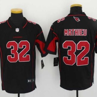 Nike Limited Arizona Cardinals #32 Tyrann Mathieu Black Men's Stitched New Color Rush Jersey