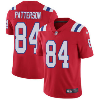 Nike New England Patriots #84 Cordarrelle Patterson Red Alternate Men’s Stitched NFL Vapor Untouchable Limited Jersey