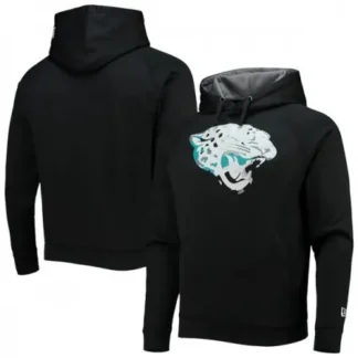 Men's Jacksonville Jaguars Black Pullover Hoodie Q193