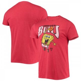 Men's Chicago Bulls Red Basketball T-Shirt D2PO