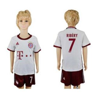 Bayern Munchen #7 Ribery SEC Away Kid Soccer Club Jersey