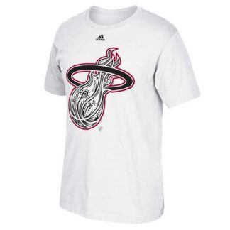 Miami Heat Noches Enebea Mask WEM T-Shirt - White